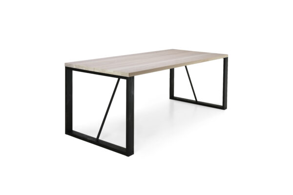 Söögilaud Edna 200x90x75 cm puidust jalgadega (hidden)