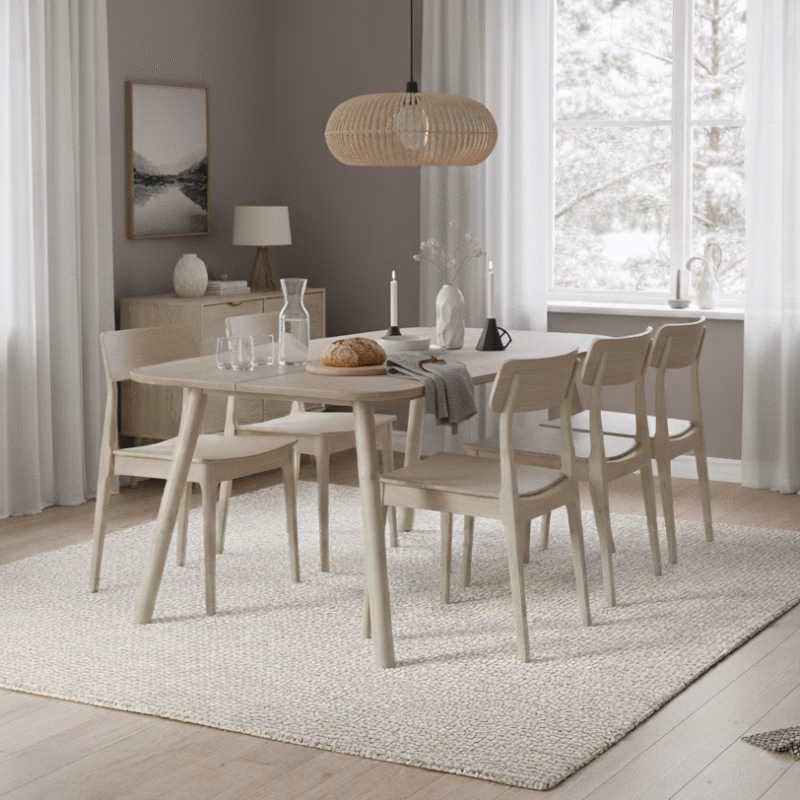 Söögilaud Pia 96x200 cm (mänd)