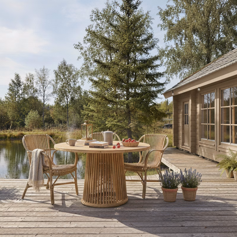 Ümarlaud Elina Ø130 cm (mänd)